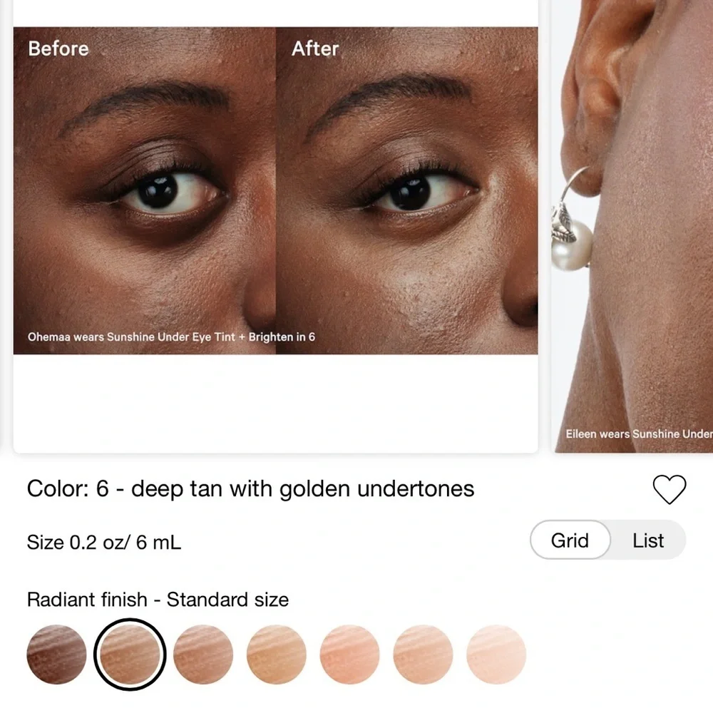 NWT Milk Makeup Undereye Tint in Warm Tan